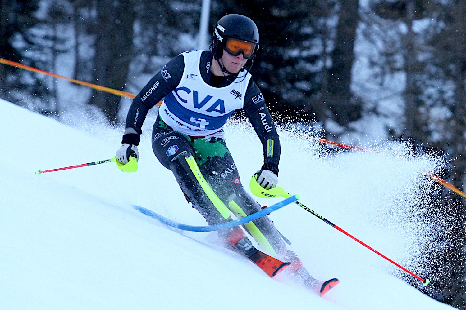 Doppio Slalom GPI A Valgrisenche Malsiner Domina Tra I Senior