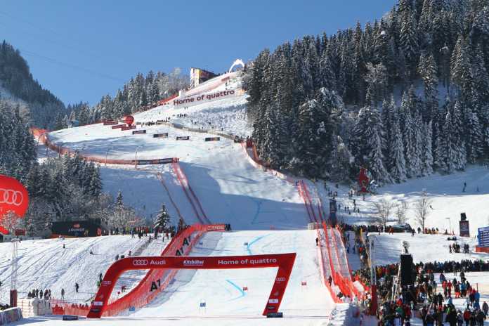 L'ultimo tratto della Streifalm di Kitzbuehel ©Andrea Chiericato