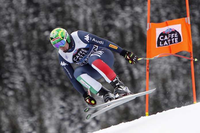 Dominik Paris in azione a Wengen