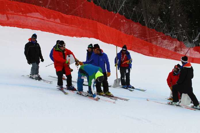 Lavori in pista sulla Franco Berthod di La Thuile