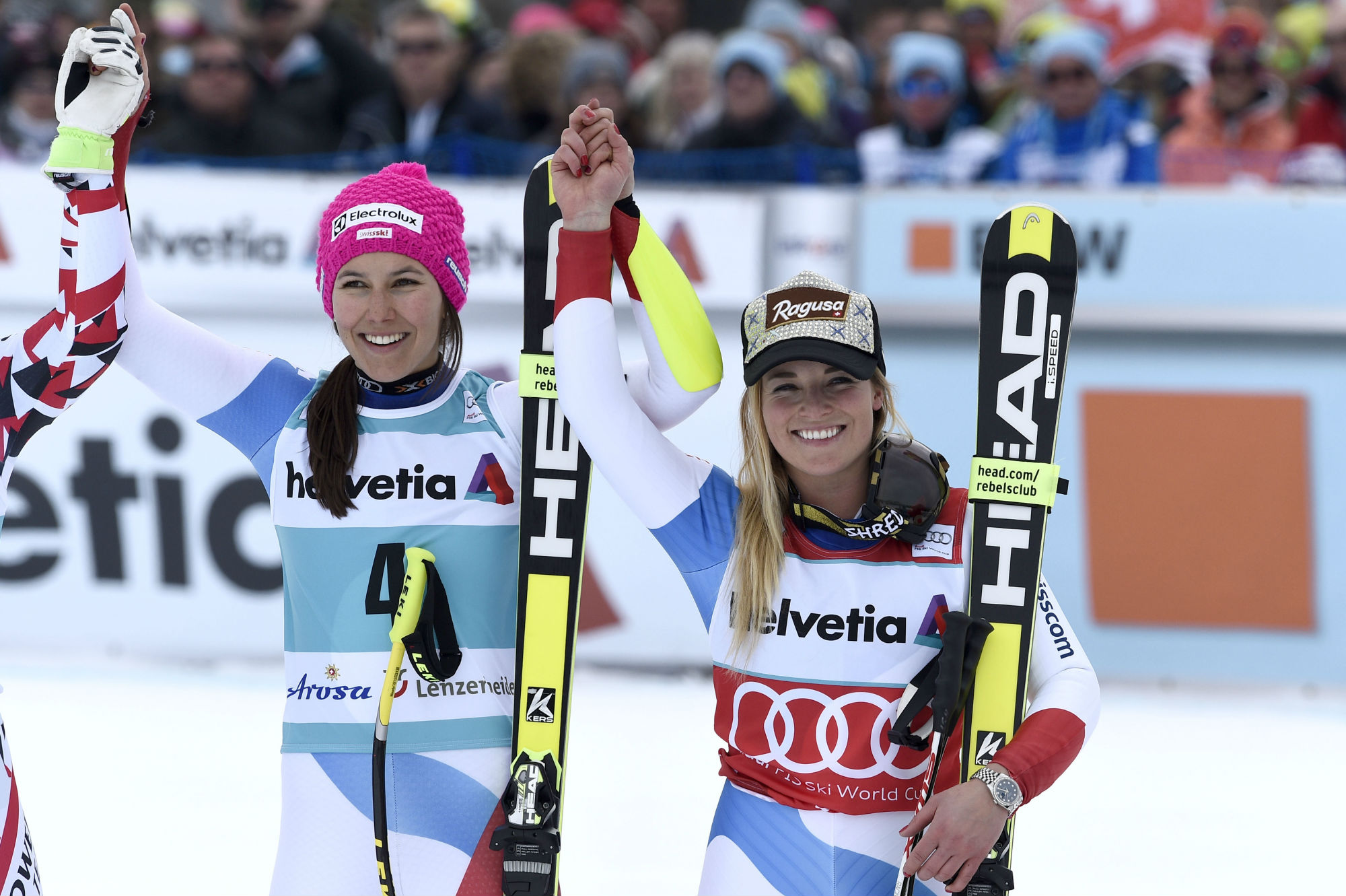 Wendy Holdener e Lara Gut a Lenzerheide @Zoom Agence