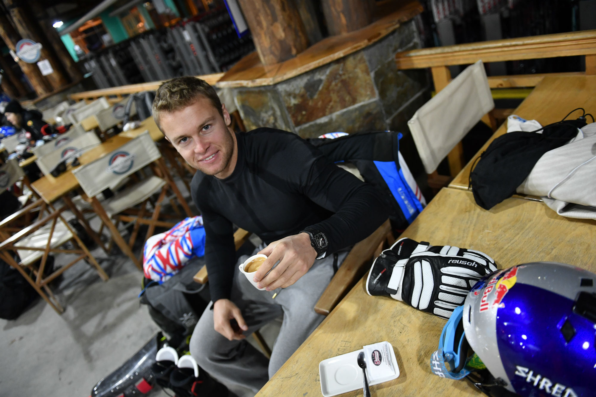 Alexis Pinturault durante una pausa a Ushuaia (@Zoom agence)