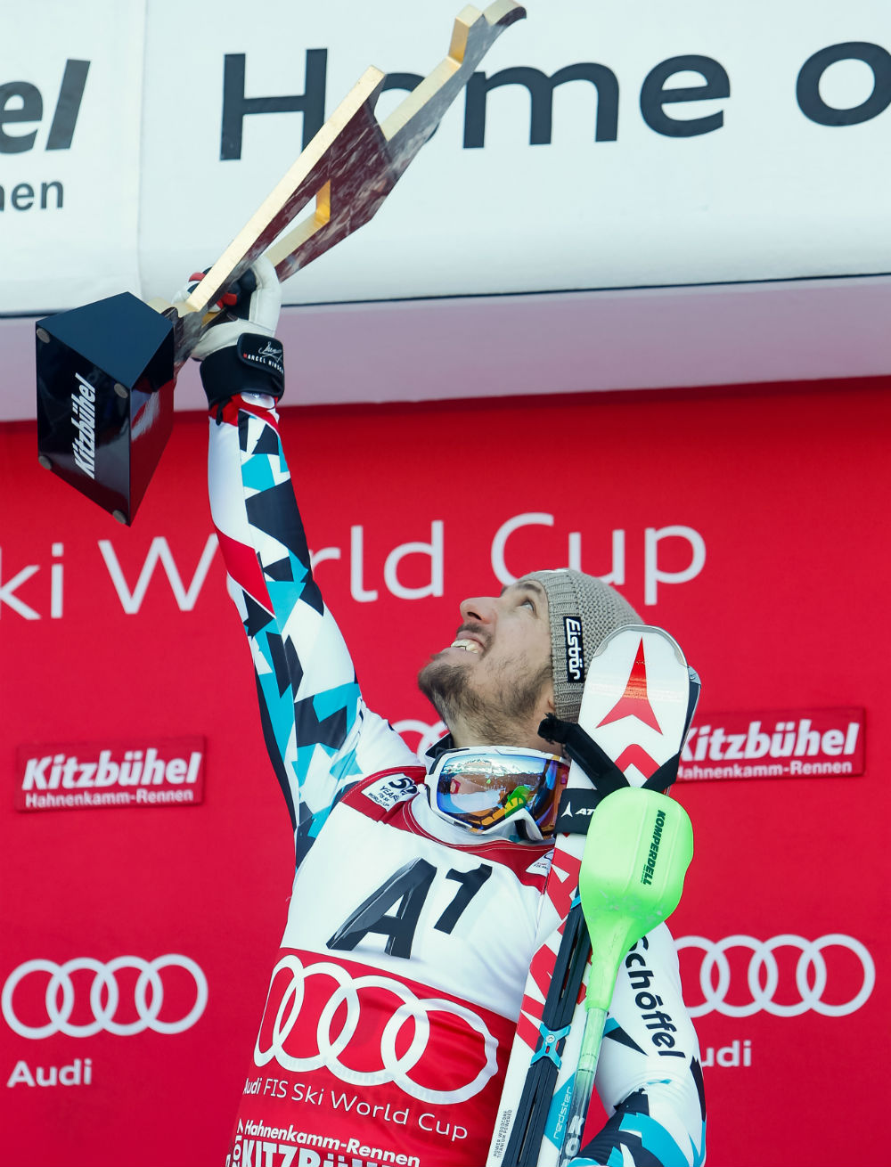 Esulta Marcel Hirscher ©Agence Zoom