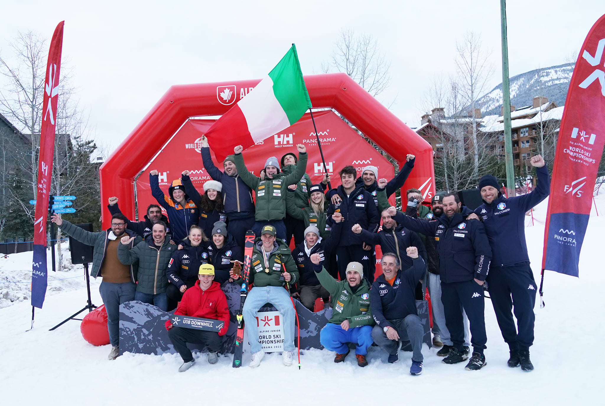 Mondiali junior: bronzo in superG per Giovanni Franzoni, quarto Marco 