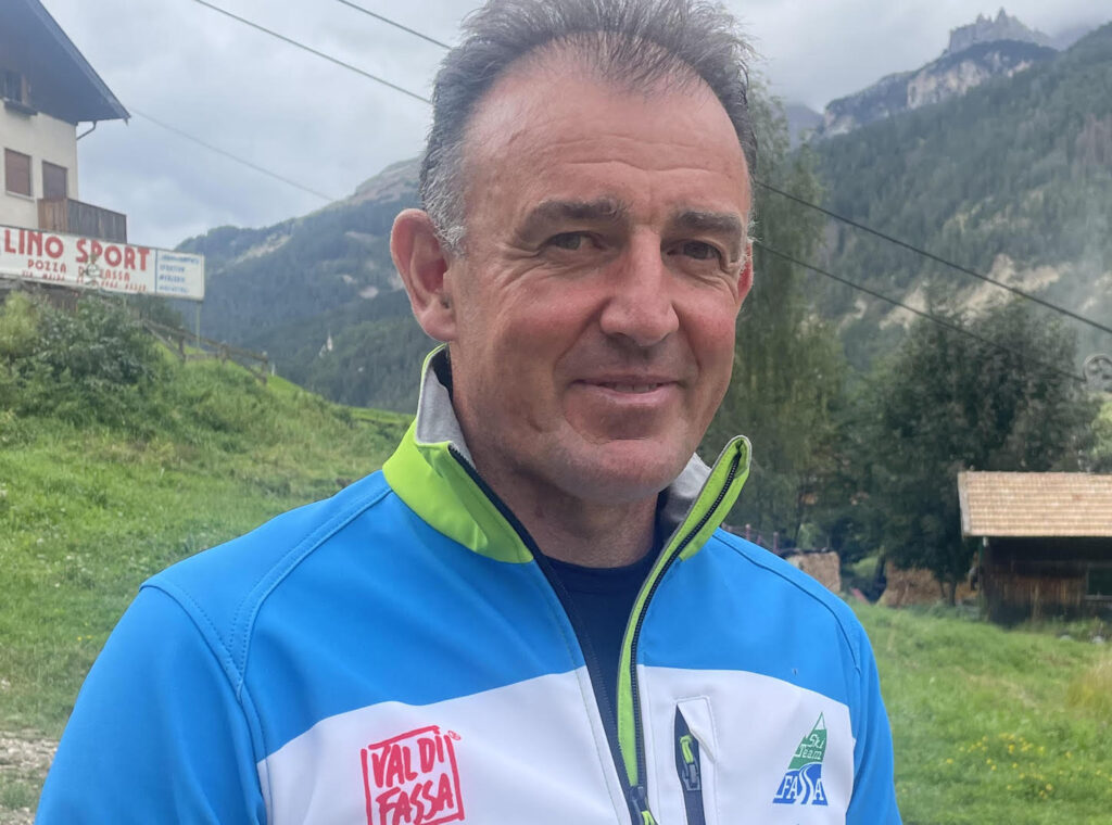 Il presidente dello Ski Team Val di Fassa Lorenzo Cemin, nel 2023 ©raceskimagazine.it