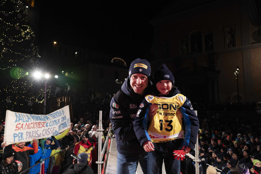 Mattia Casse a Bormio, nel 2024 © Pentaphoto