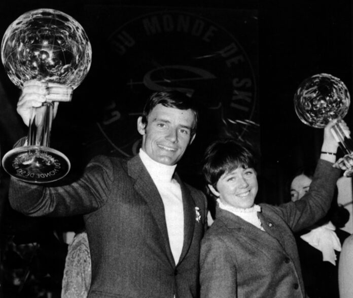 Jean-Claude Killy e Nancy Greene