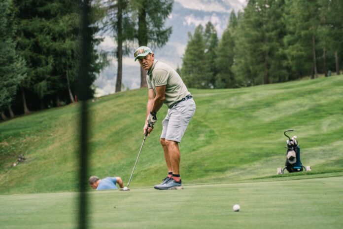 Peter Runggaldier alla Golf Race