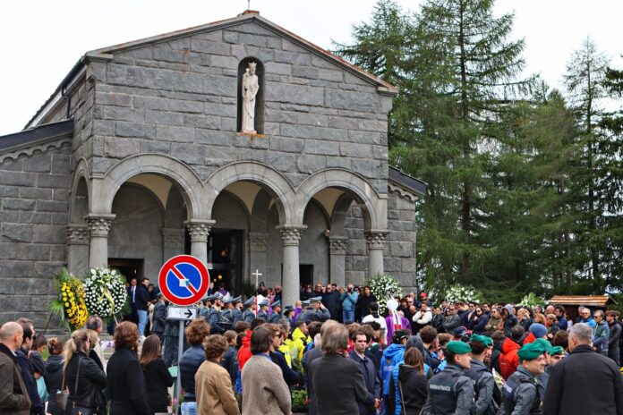 I funerali di Matteo Franzoso