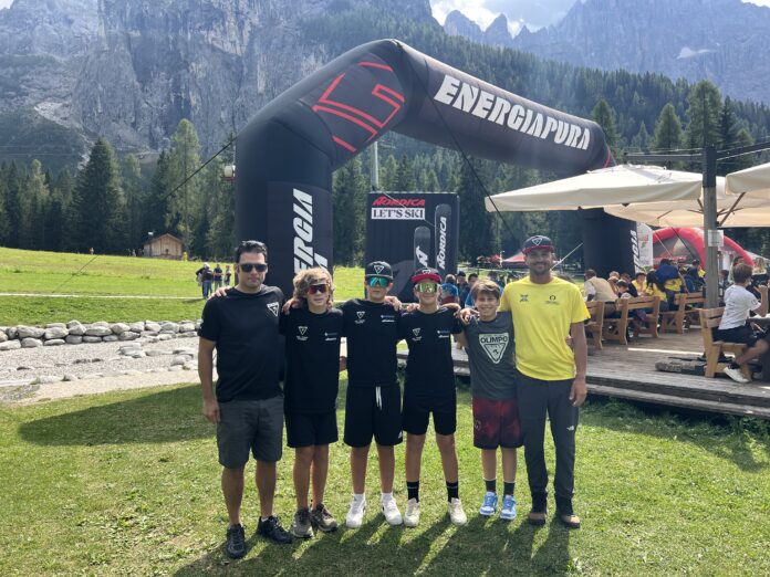 Lo Ski Team Olimpo ad Alleghe