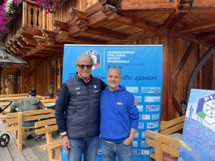 Stefano Longo e Roberto Visentin alla Festa regionale FISI Veneto