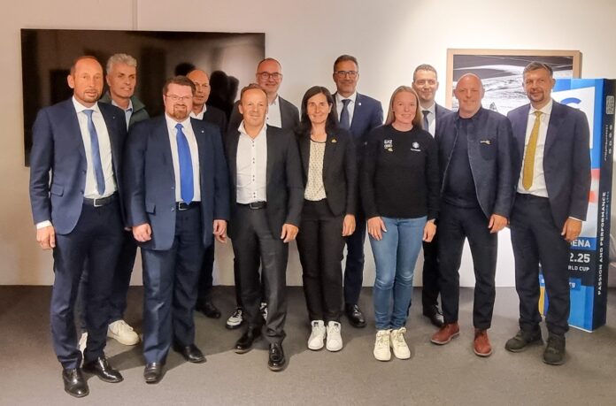 Gli intervenuti alla riunione in vista di Val Gardena 2031