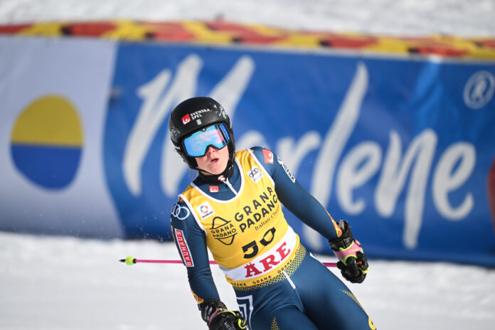 Lisa Nyberg ad Åre, nel marzo 2025 @ Agence Zoom