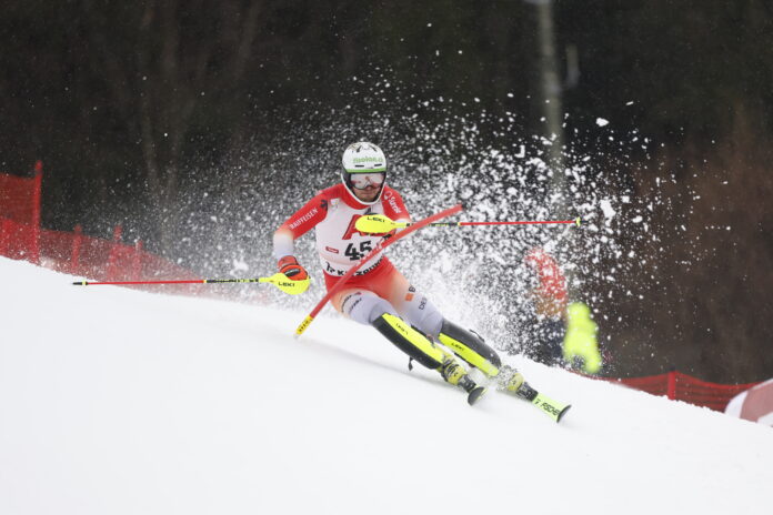 Noel Von Gruenigen a Kitzbühel, nel gennaio 2025 @ Agence Zoom