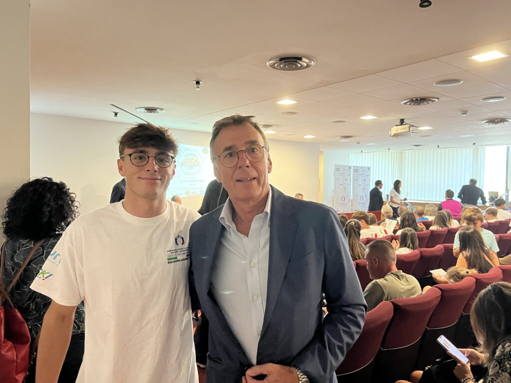 Edoardo e Andrea Lallini a Lazio Pianeta Sci 2025