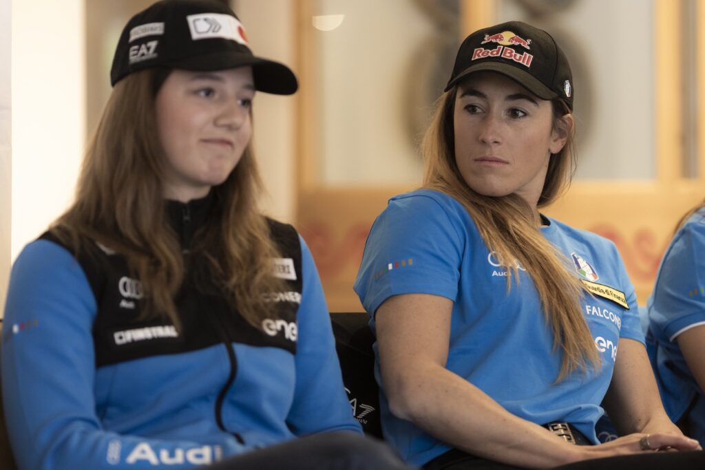 Giorgia Collomb e Sofia Goggia
