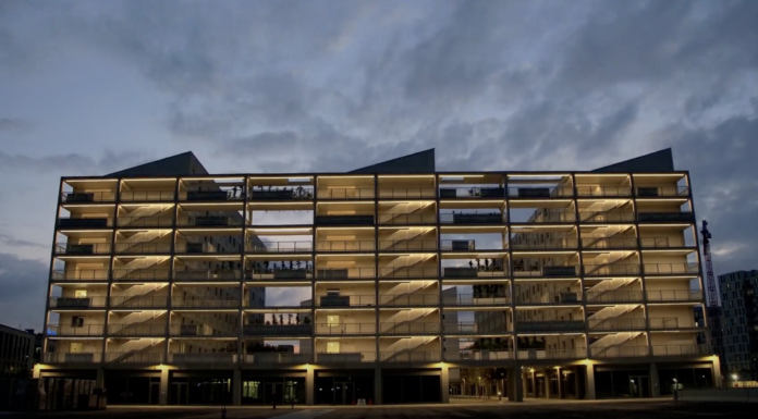 L'esterno del villaggio olimpico