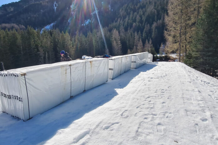 Snow farming a Santa Caterina Valfurva