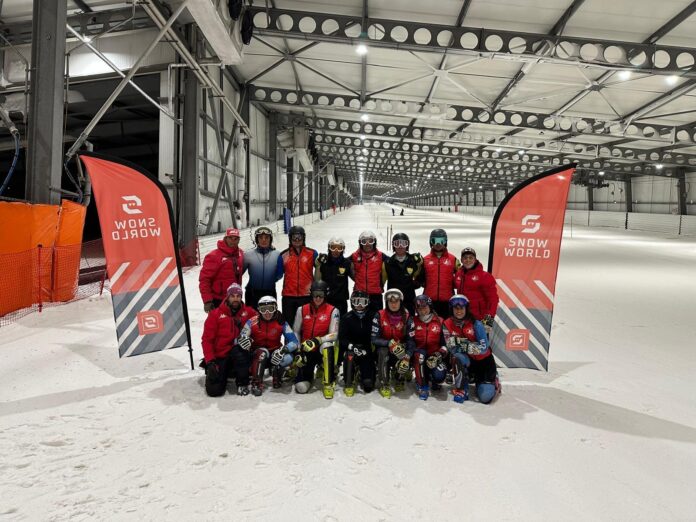 Un gruppo dello Sci Club Lecco