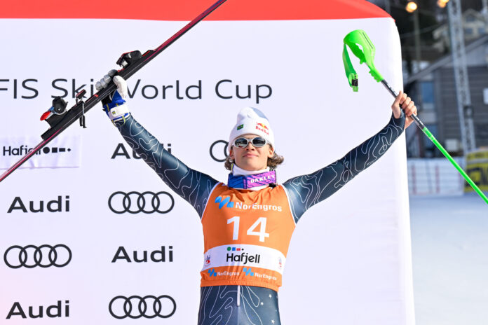 Lucas Pinheiro Braathen nel marzo 2025 @ Agence Zoom