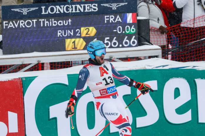 Thibaut Favrot a Sölden, nell'ottobre 2025 @ Agence Zoom