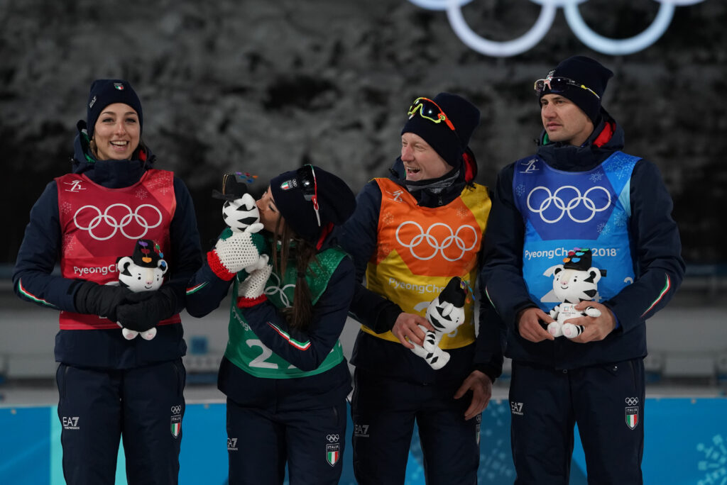 Vittozzi, Wierer, Hofer, Windisch bronzo nella Mixed Relay a PyeongChang 2018