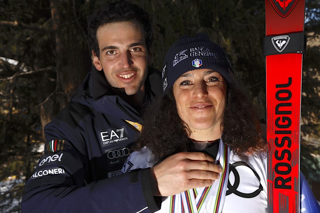 Davide e Federica Brignone ©Agence Zoom