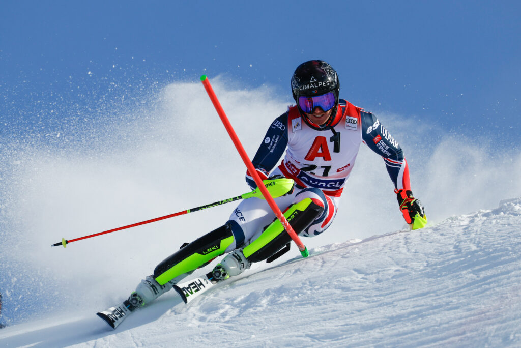 Paco Rassat in azione a Gurgl ©Agence Zoom