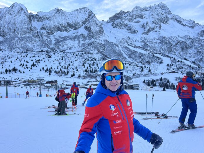 Bruno Faustinelli, presidente dello Sci Club Pontedilegno