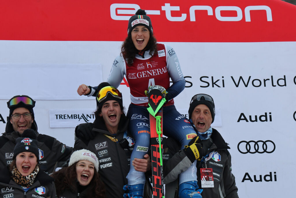 Federica Brignone, primo trionfo a Mont Tremblant ©Pentaphoto