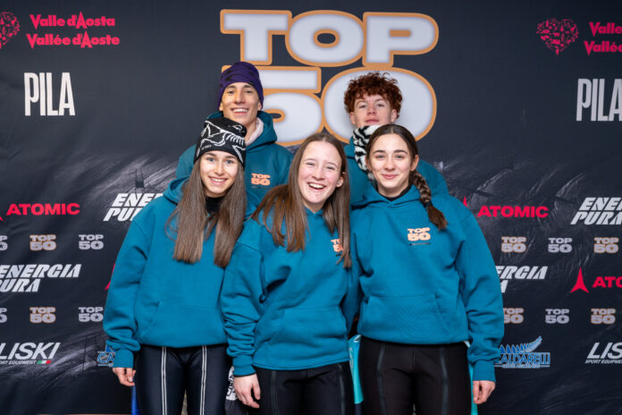 Atleti dello sci club Anaune al Top50, il 15 dicembre 2025 @ Elena Prati
