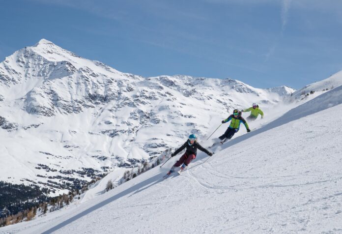 Le piste delle ski aree di Santa Caterina Valfurva e Cima Piazzi-San Colombano saranno accessibili anche durante il periodo olimpico @ Roby Trab