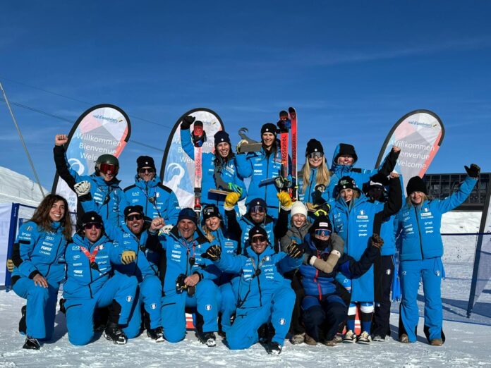 Gruppo azzurro in festa a Zinal: due su due!