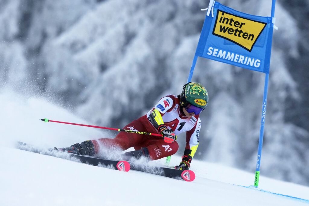 Julia Scheib nel gigante di Semmering, il 27 dicembre 2025 @ Agence Zoom