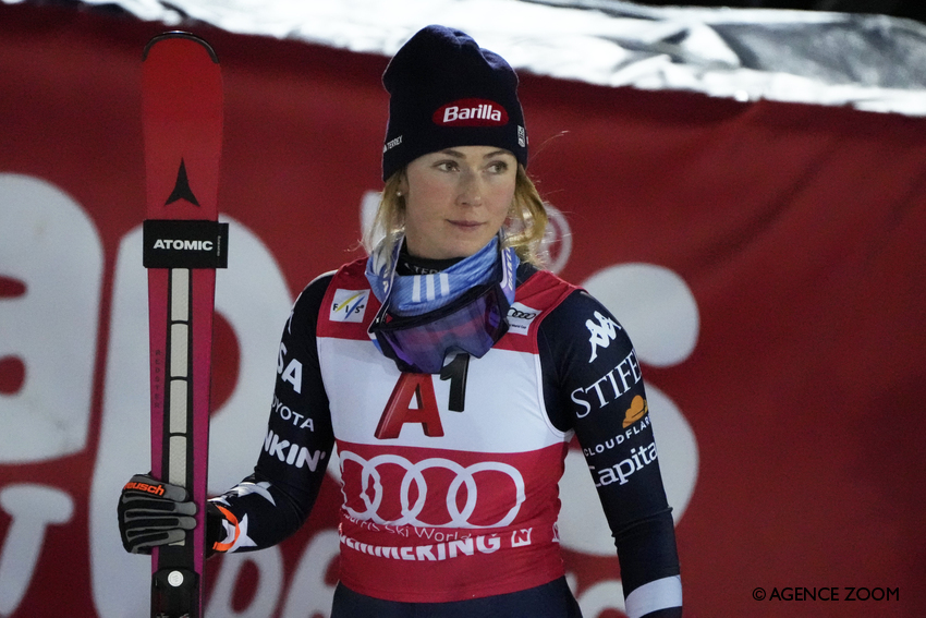 Mikaela Shiffrin ©Agence Zoom