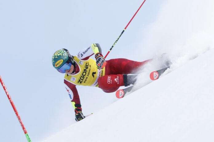 Julia Scheib a Mont Tremblant, il 7 dicembre 2025 @ Agence Zoom