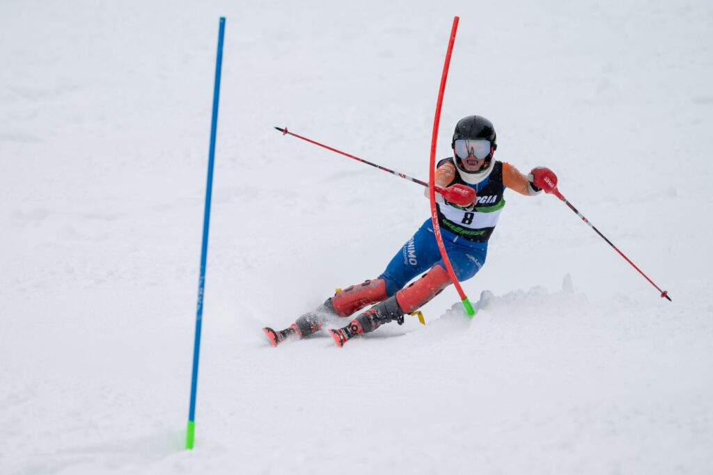 Liv Mazel durante lo slalom Ragazzi del Top50 2025 @ Elena Prati