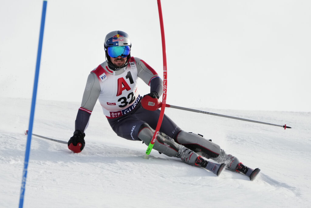 Marcel Hirscher a Gurgl, nel novembre 2024 @ Agence Zoom