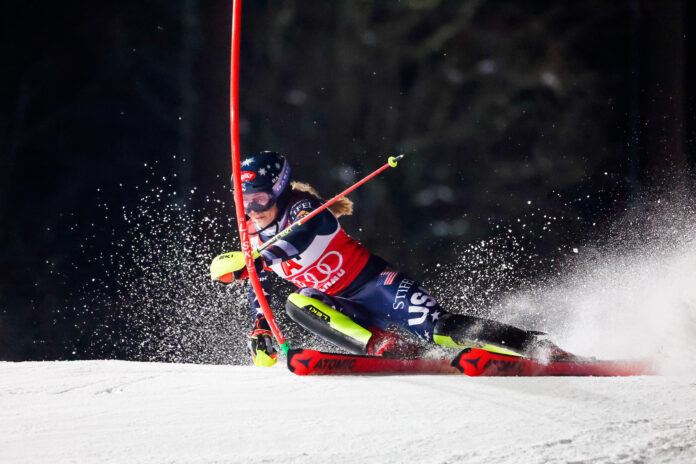 Mikaela Shiffrin a Flachau @ Agence Zoom