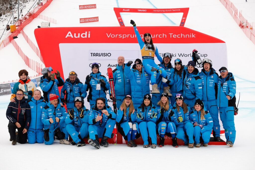Festa azzurra a Tarvisio ©Agence Zoom