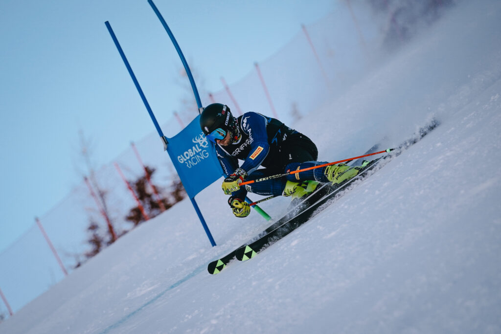 Baruffaldi in allenamento col Global Racing, nel 2021 @ Carlo Beretta