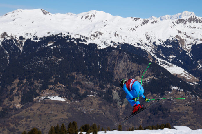 Florian Schieder a Garmisch, nel marzo 2026 @ Agence Zoom