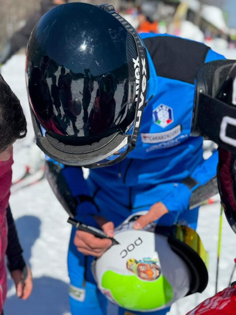 Momento autografi per Saccardi