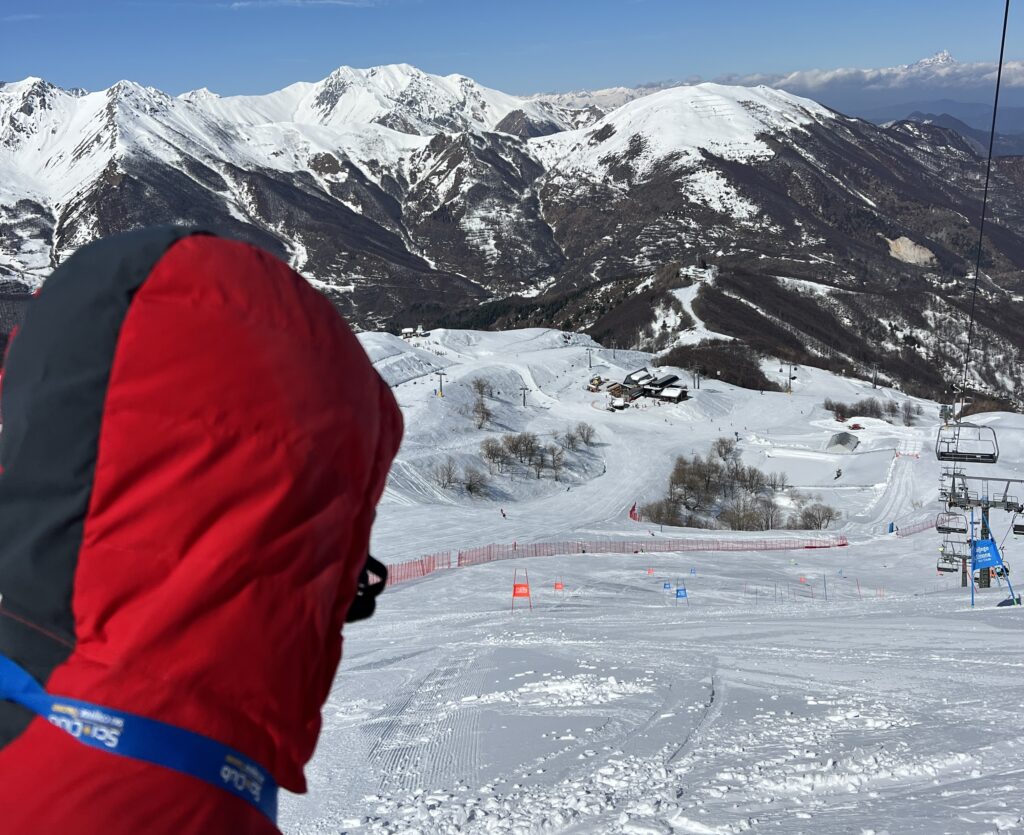 Alberto Princiotta e lo Ski College Limone in pista