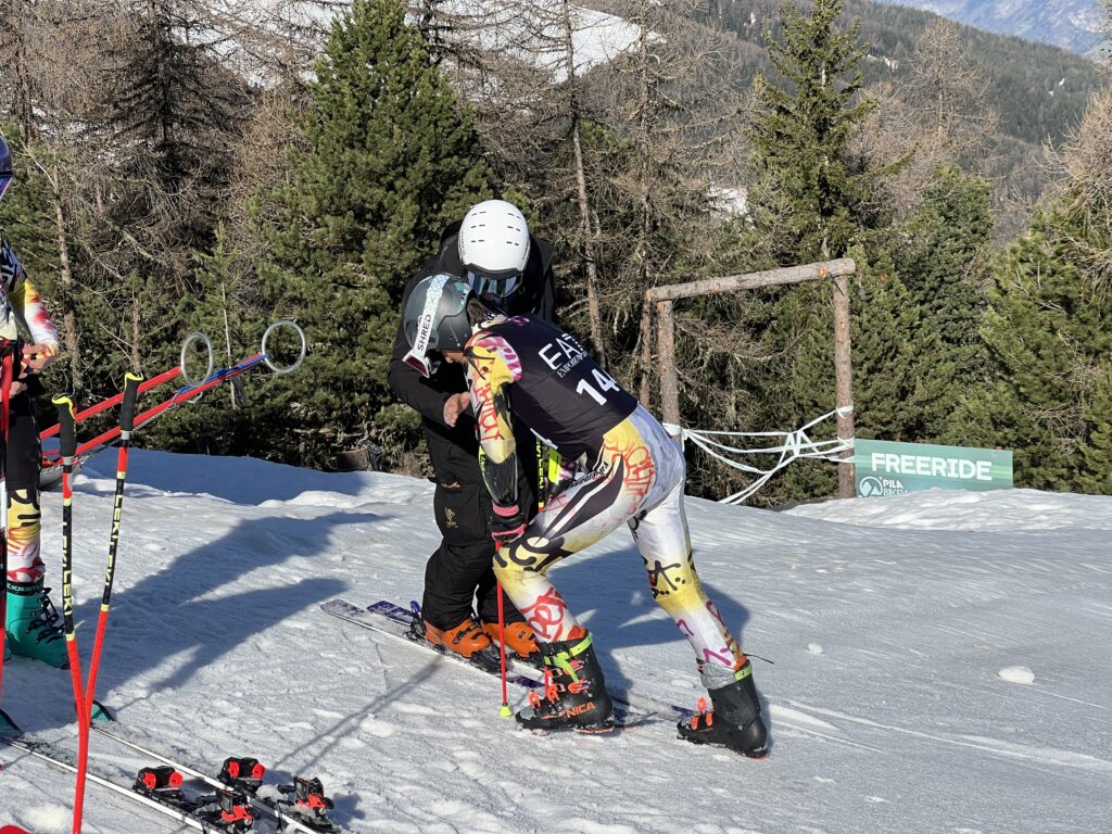 Giovanni Ceccarelli e le ultime indicazioni prima del via