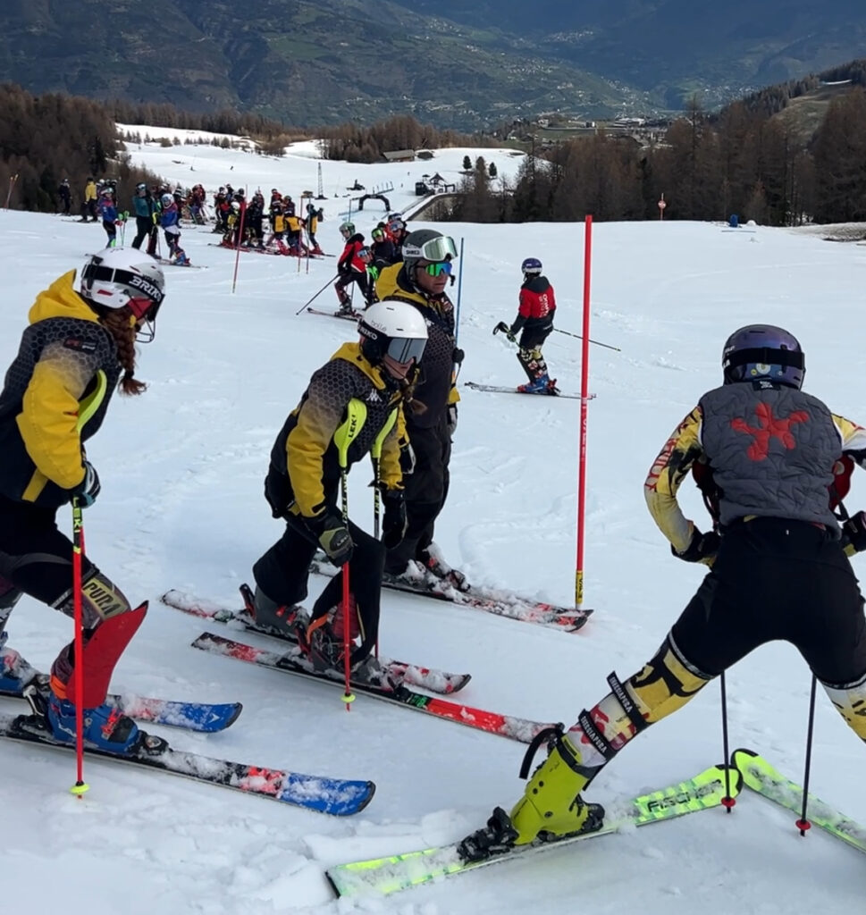 Luca Tratzi e le Allieve del Valchisone in ricognizione al Memorial Fosson 2026