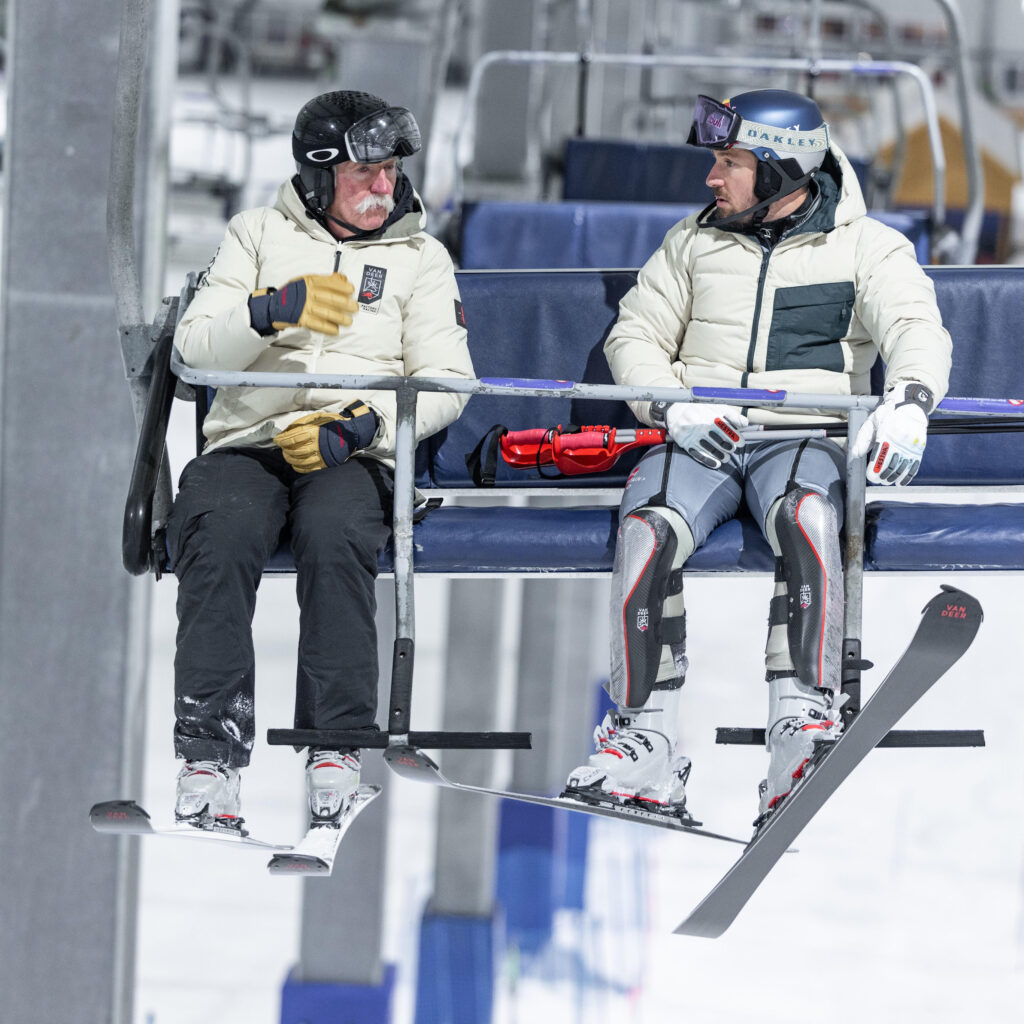 Marcel Hirscher con papà Ferdinand ©RedBull Content Pool