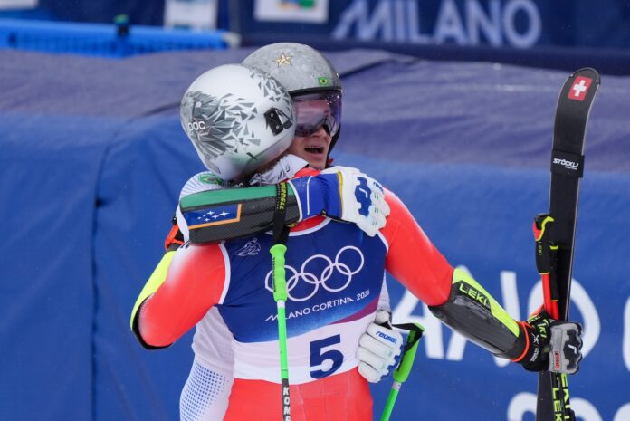 Lucas Pinheiro Braathen e Marco Odertmatt ©Agence Zoom